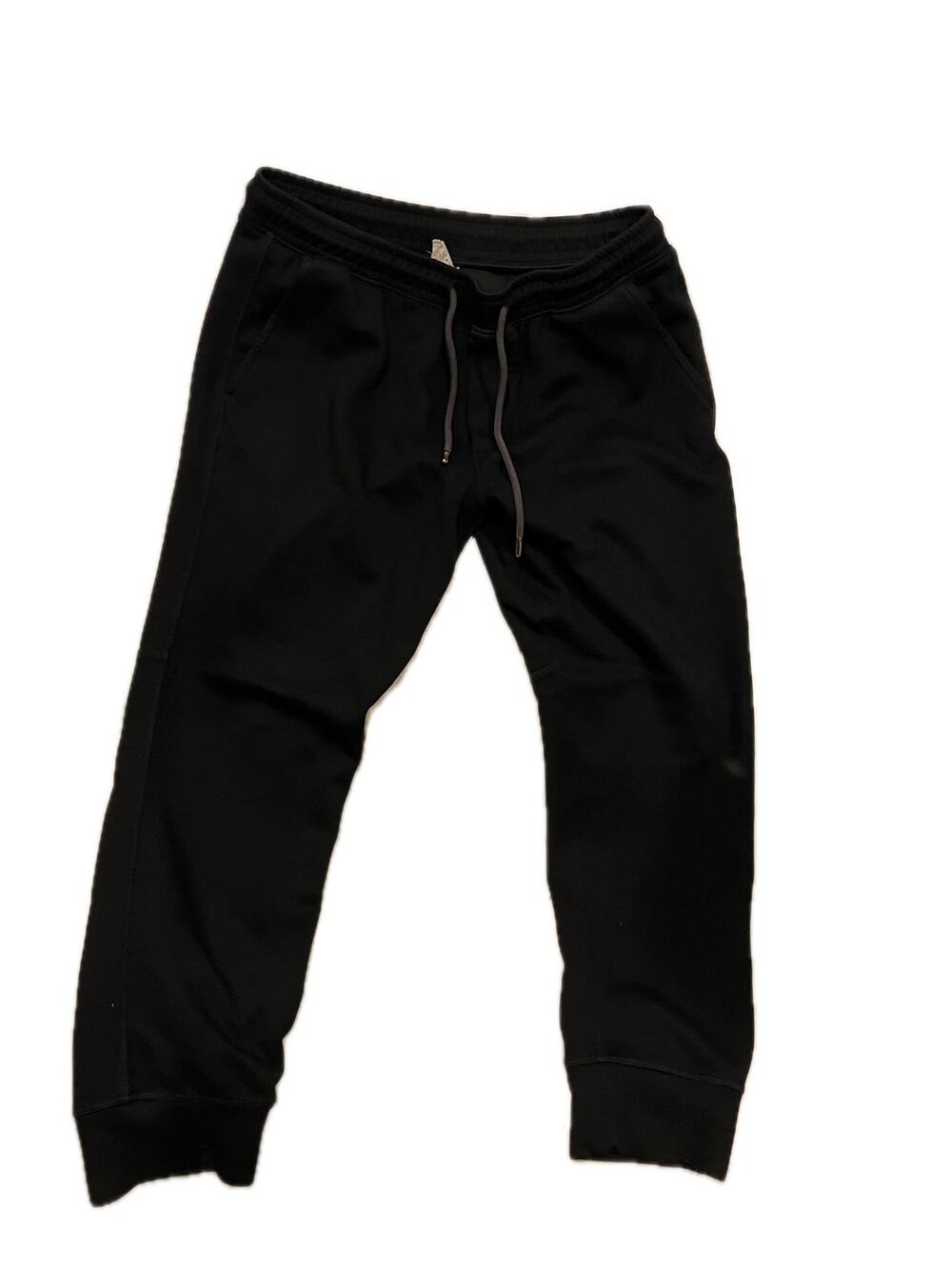 American Eagle Black Cuffed Sweatpants Mens Large
